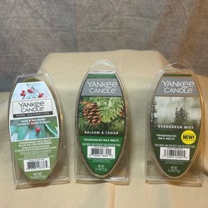 NWT. Yankee Candle Wax Melt Trio